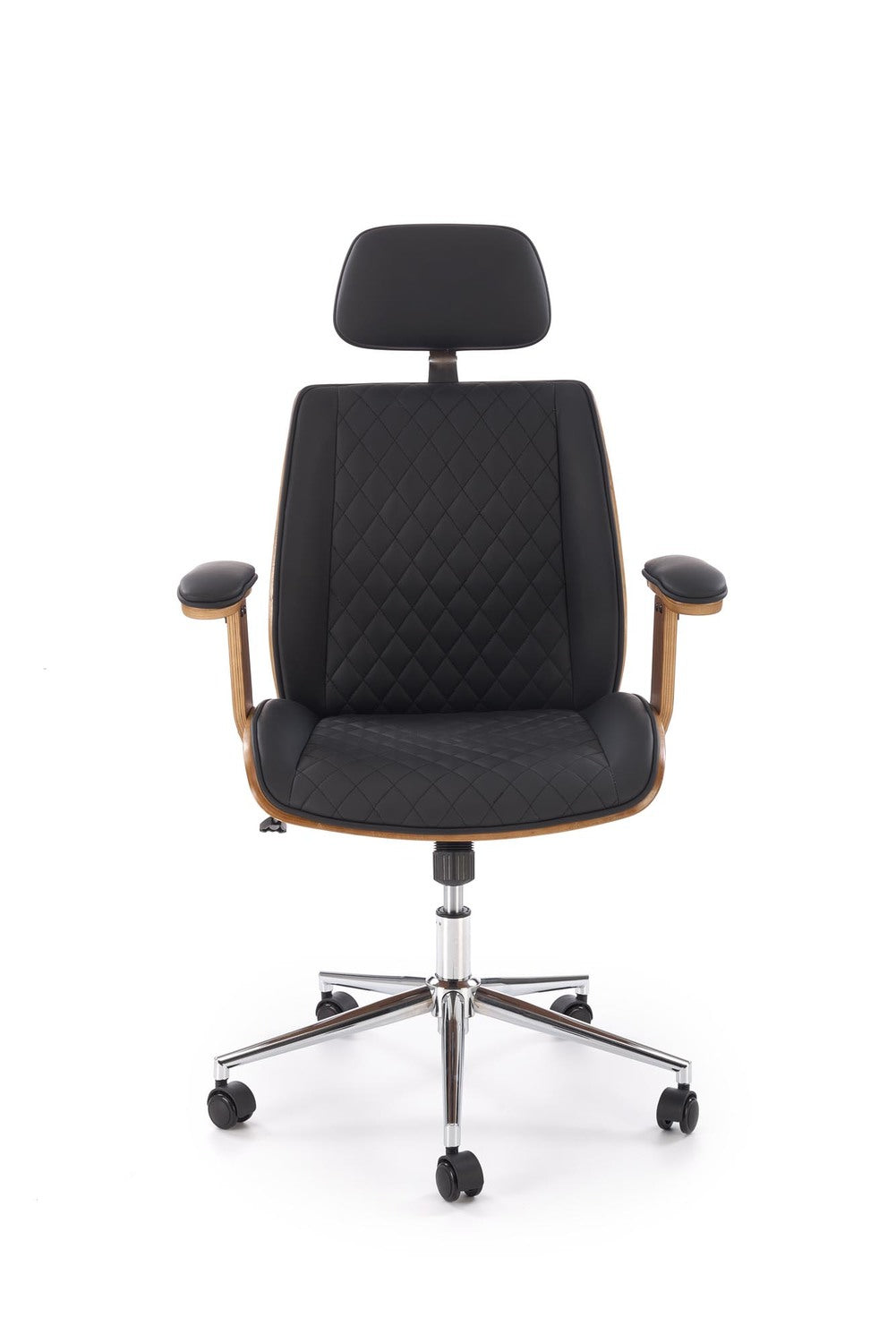 Krēsls Timba 72/68/114-122/46-54 cm valrieksts/melns - N1 Home