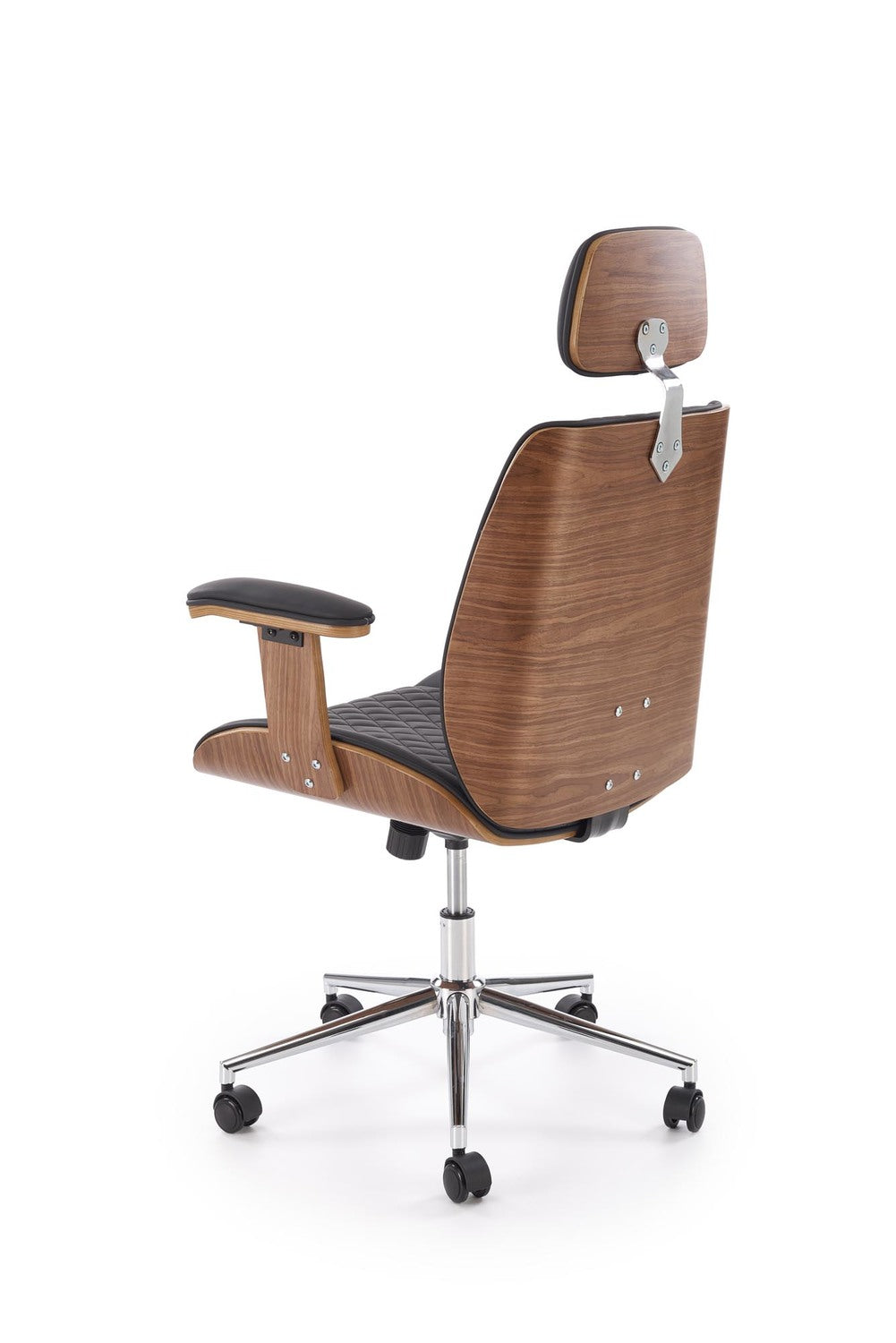 Krēsls Timba 72/68/114-122/46-54 cm valrieksts/melns - N1 Home