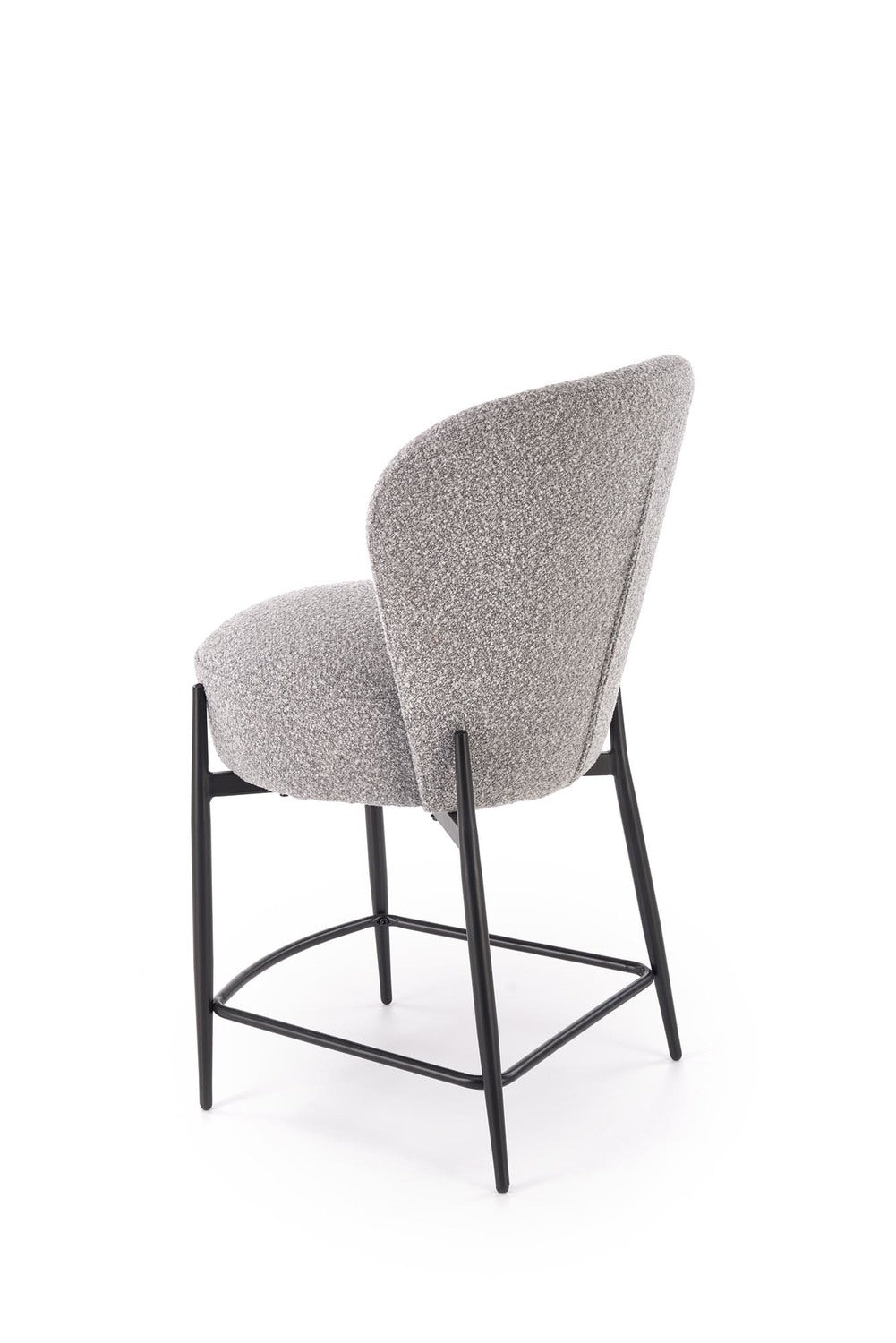 Bāra krēsls Kruza 57/61/95/65 cm pelēks