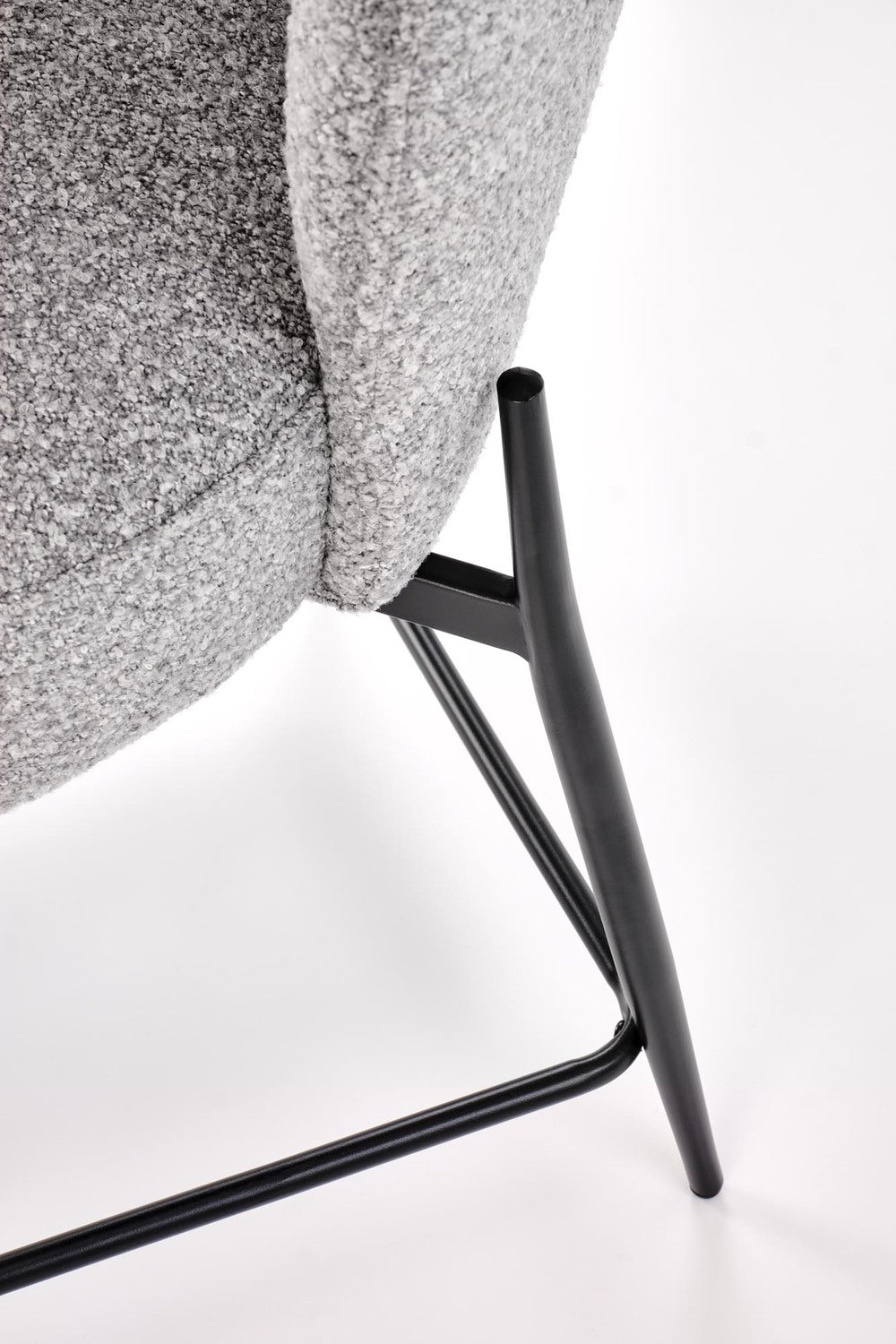 Bāra krēsls Bosko 57/61/95/65 cm pelēks - N1 Home