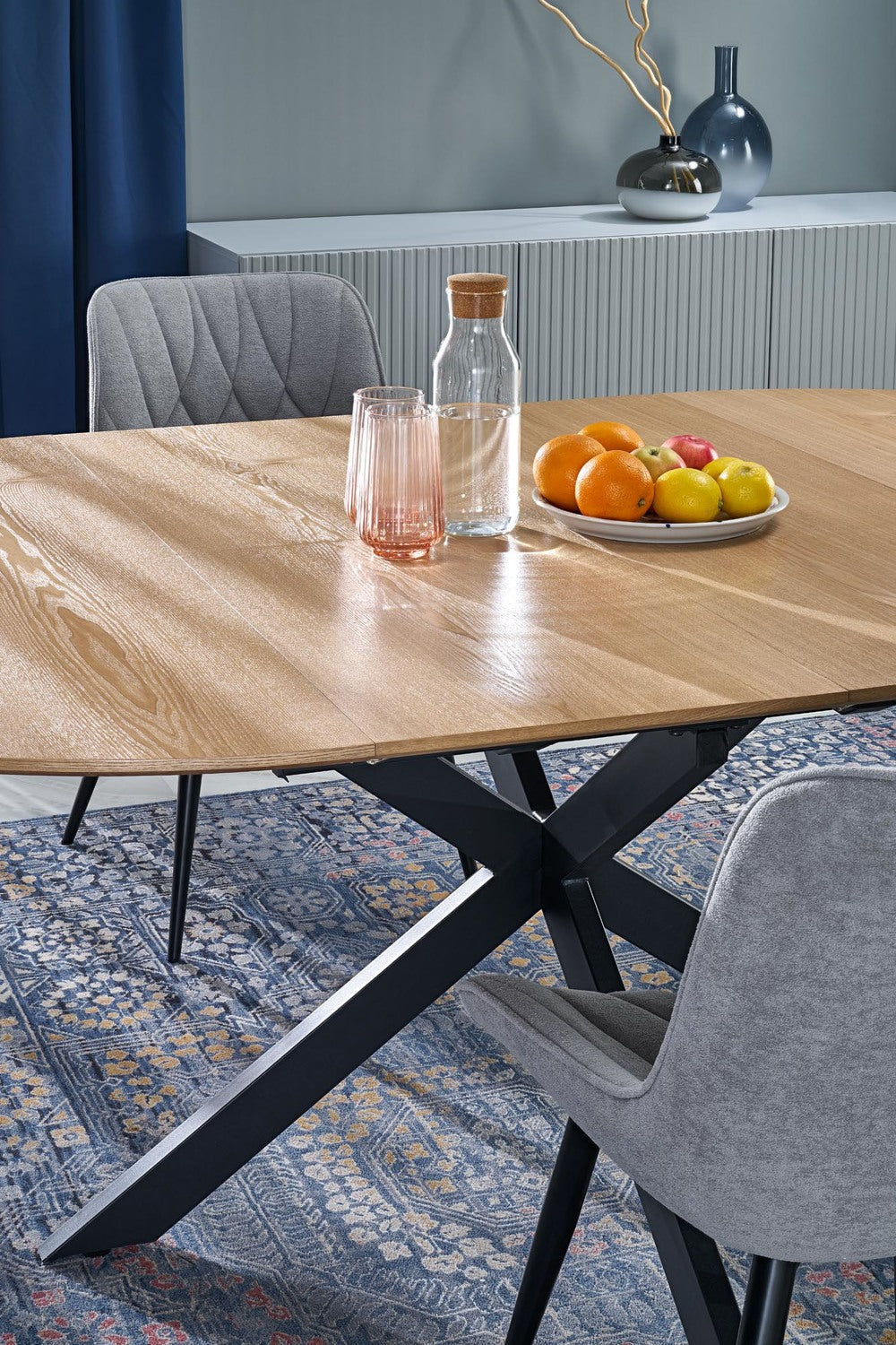 Krēsls Kono 47/63/85/48 cm pelēks - N1 Home