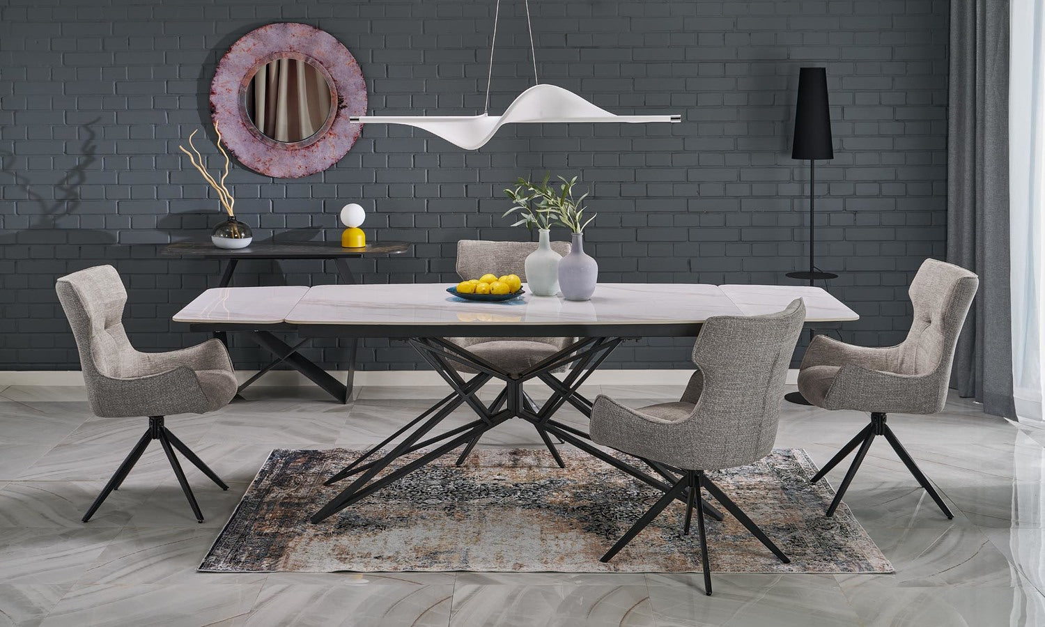 Krēsls Orkas 55/64/88/48 cm bēšs - N1 Home