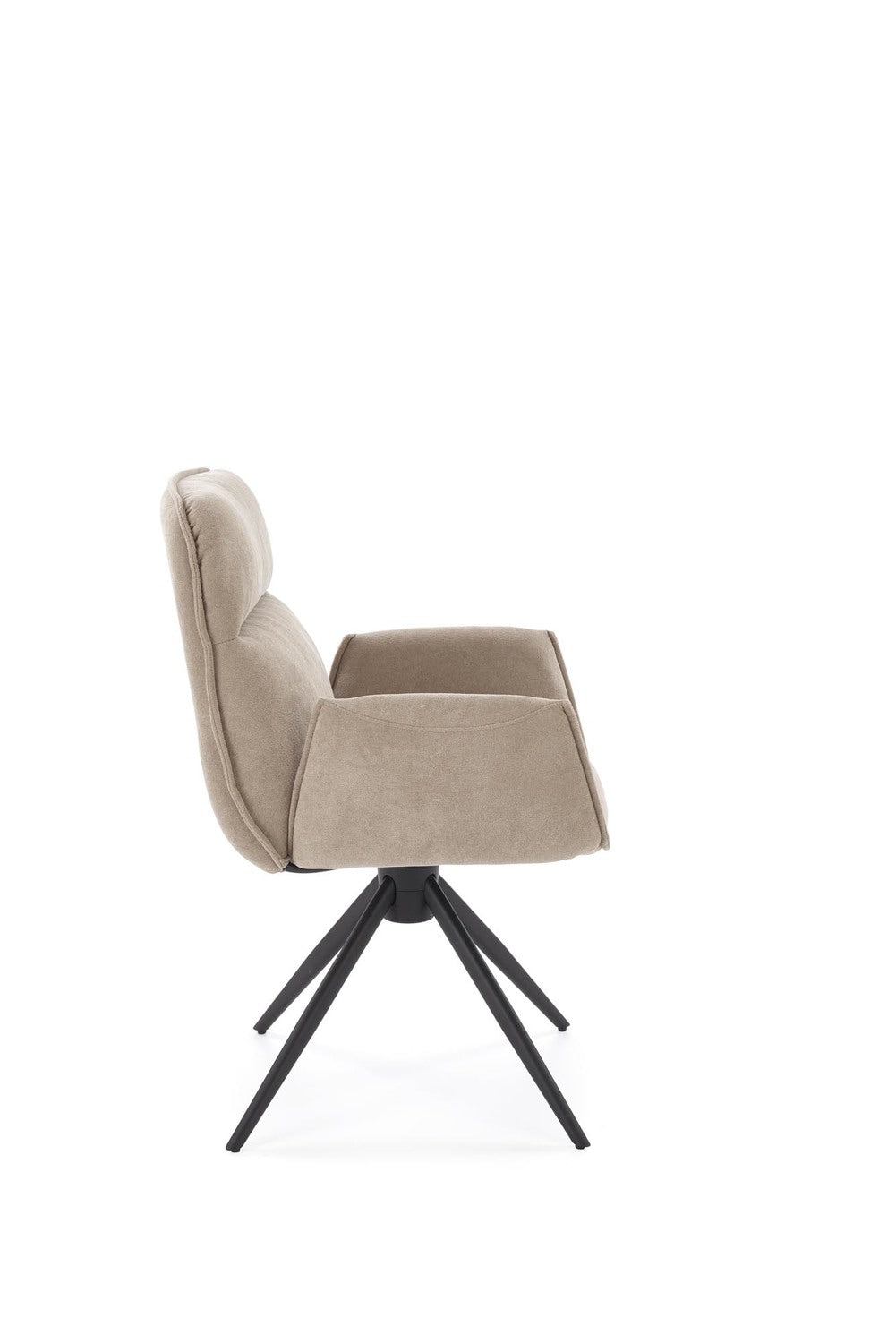 Krēsls Kohto 60/60/88/49 cm tumši bēšs - N1 Home