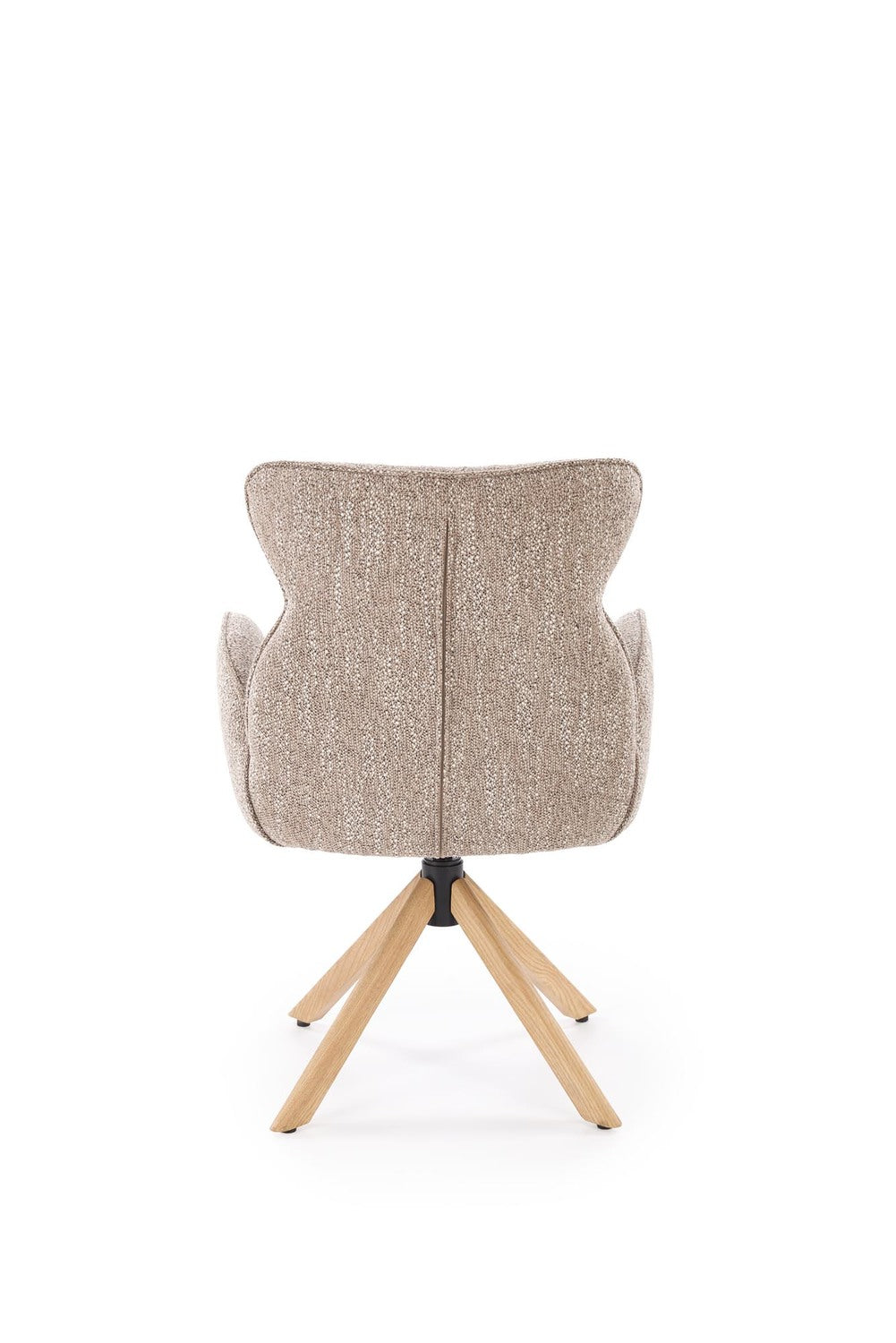 Krēsls Riest 63/64/93/50 cm tumši bēšs/ozols - N1 Home