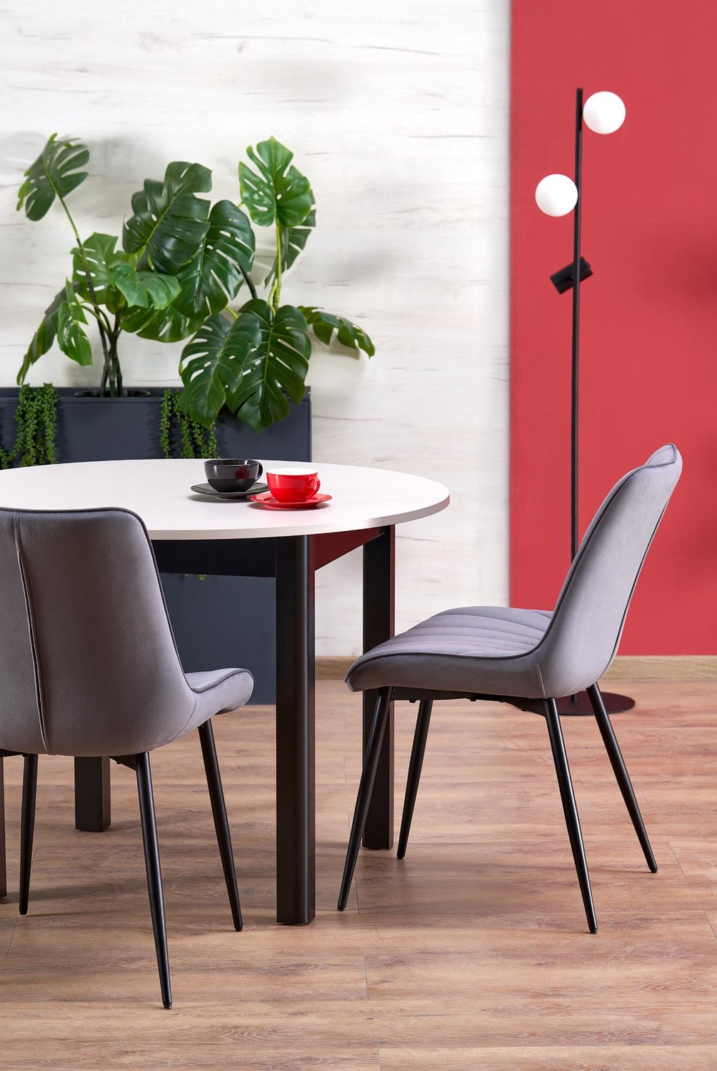 Krēsls Mariv 50/63//87/48 cm pelēks - N1 Home