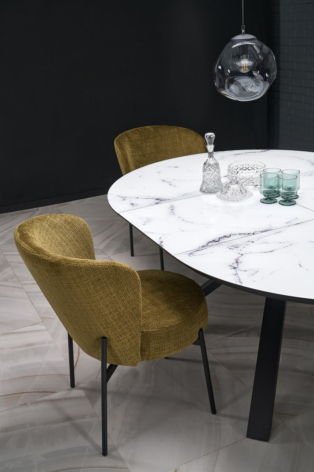 Krēsls Bloom 55/66/80/51 cm olīves - N1 Home