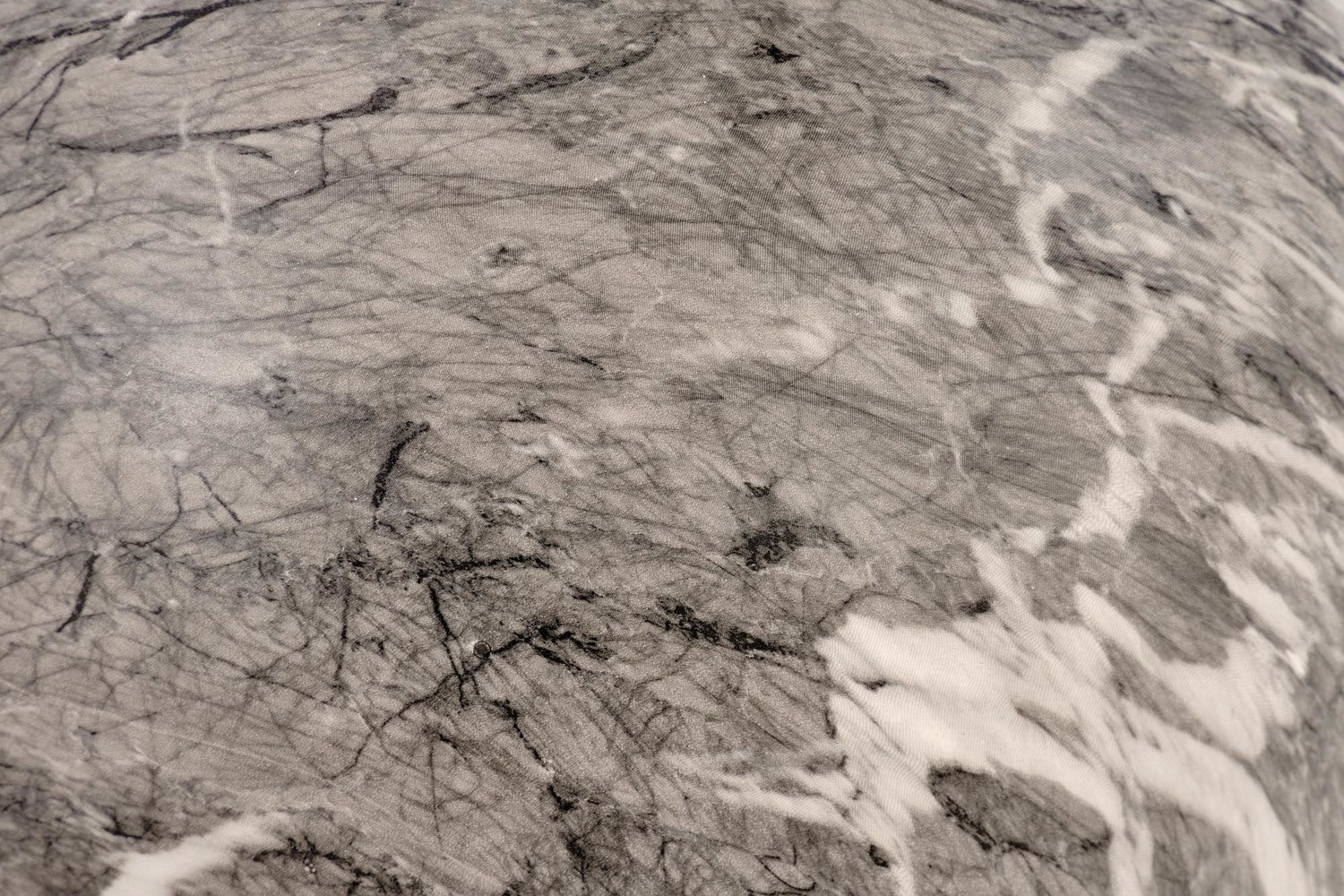 Kafijas galds Arisa 40/51 cm pelēks marmors/caurspīdīgs - N1 Home