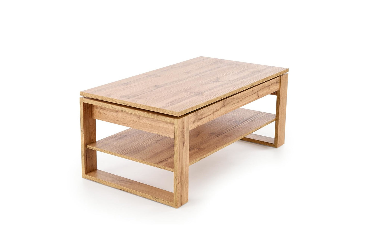 Kafijas galds Bets 114/65-92/50-72 cm amatnieciskais ozols - N1 Home