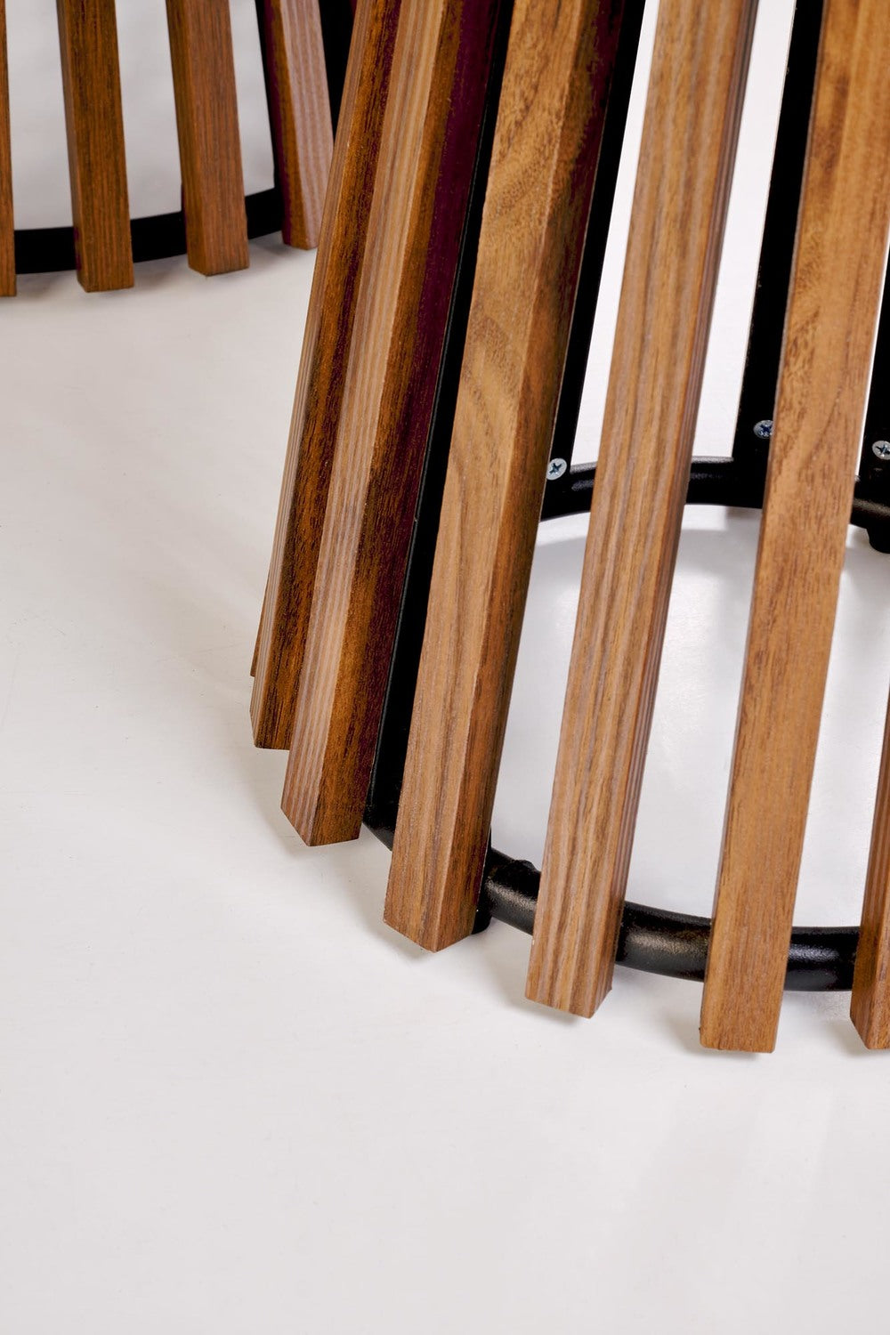 Kafijas galds Karin 50/51;  80/46 cm valrieksts/bēšs marmors - N1 Home