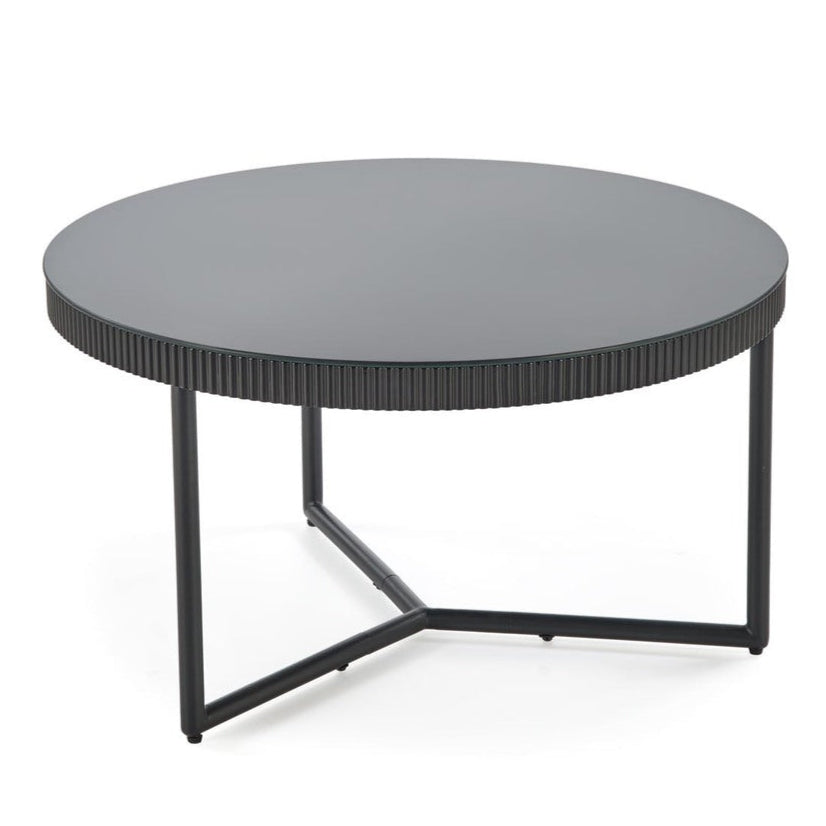 Kafijas galds Kosmo 80/45; 60/30 cm melns - N1 Home