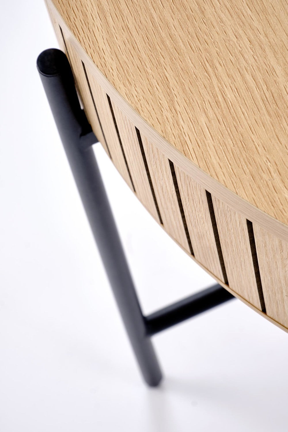 Kafijas galds Dans (2) 67/50 cm un 40/36 cm dabīgs/melns - N1 Home