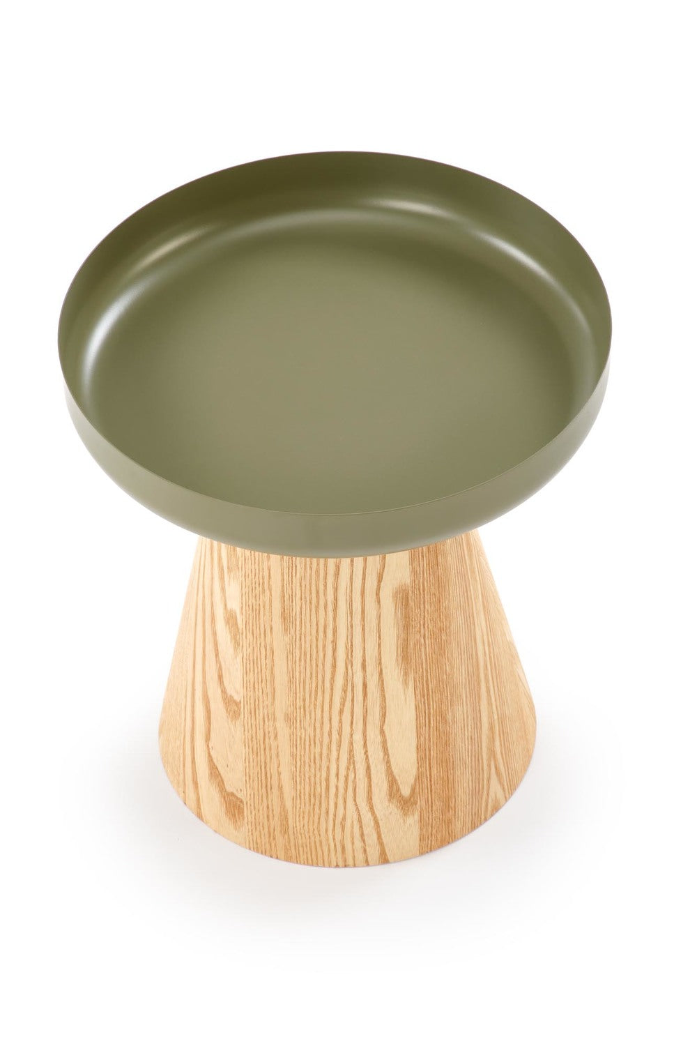 Kafijas galds Gino 40/42 cm dabīgs/zaļš - N1 Home