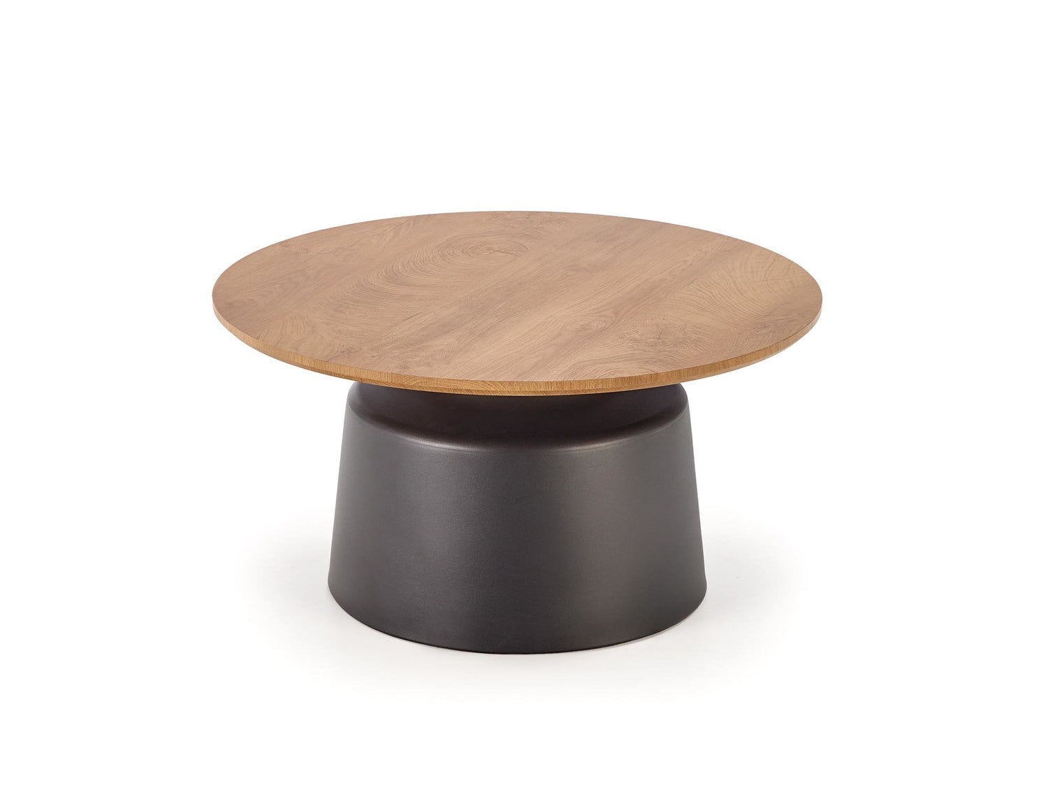 Kafijas galds(2) Malo 70/36 un 50/45 cm dabīgs/melns - N1 Home