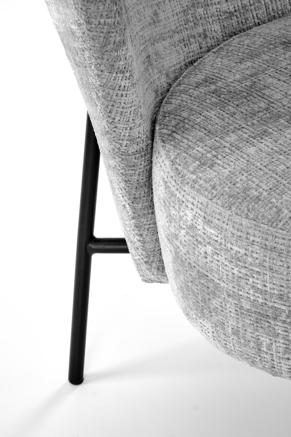 Krēsls Cersir 70/79/85/45 cm pelēks