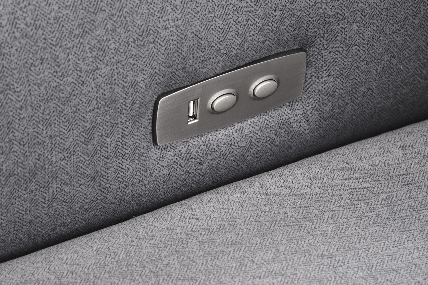 Krēsls Gela 161/109/48 cm pelēks - N1 Home