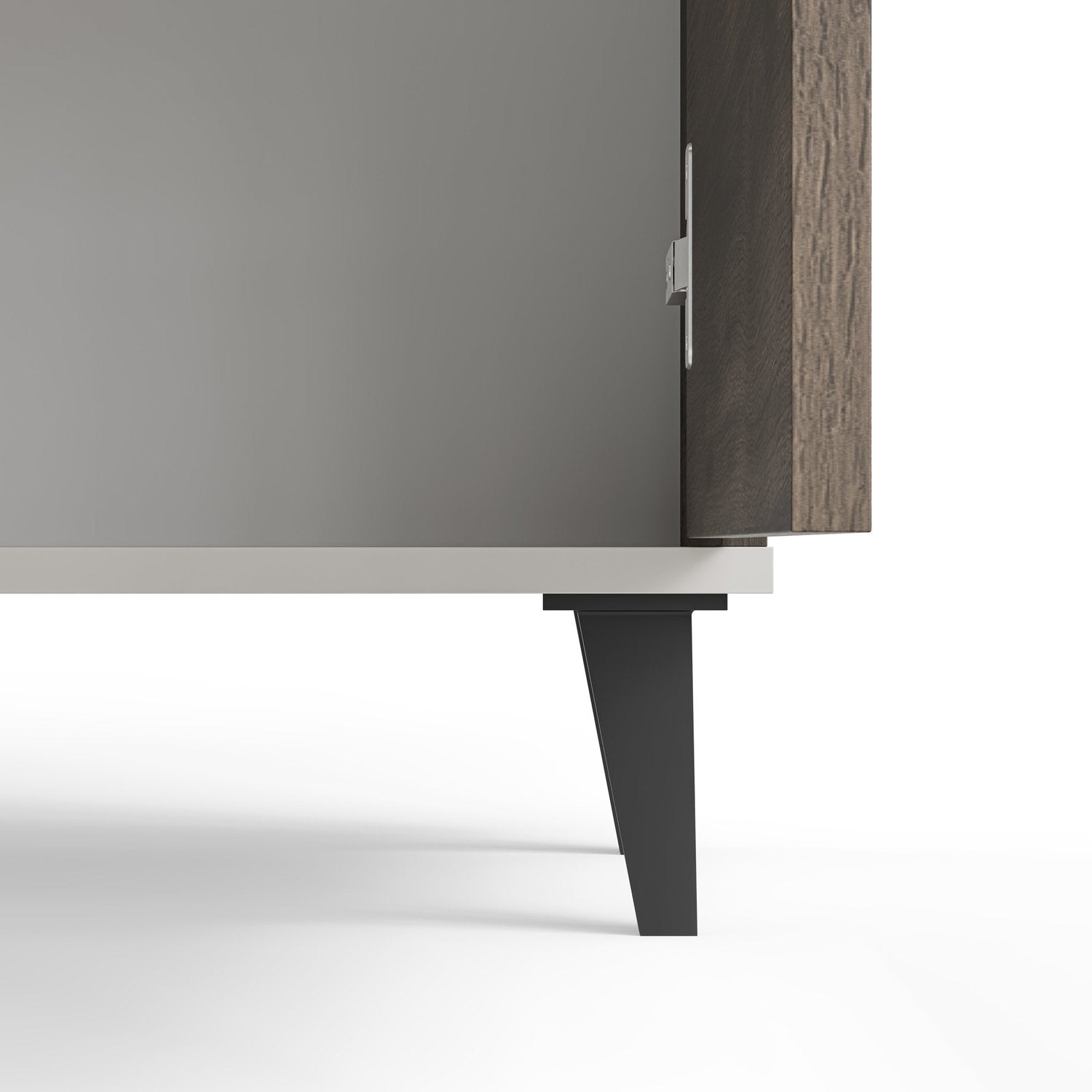 Kumode Berlin 160/40/82 cm kašmirs/valrieksts - N1 Home