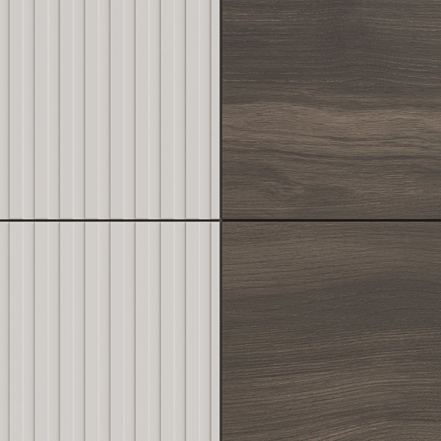 Kumode Berlin 100/40/95 cm kašmirs/valrieksts - N1 Home