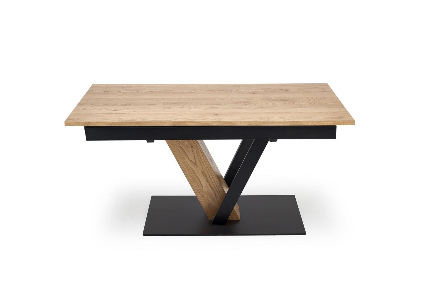 Galds Fani 160/90/78 cm dabīgs/melns - N1 Home