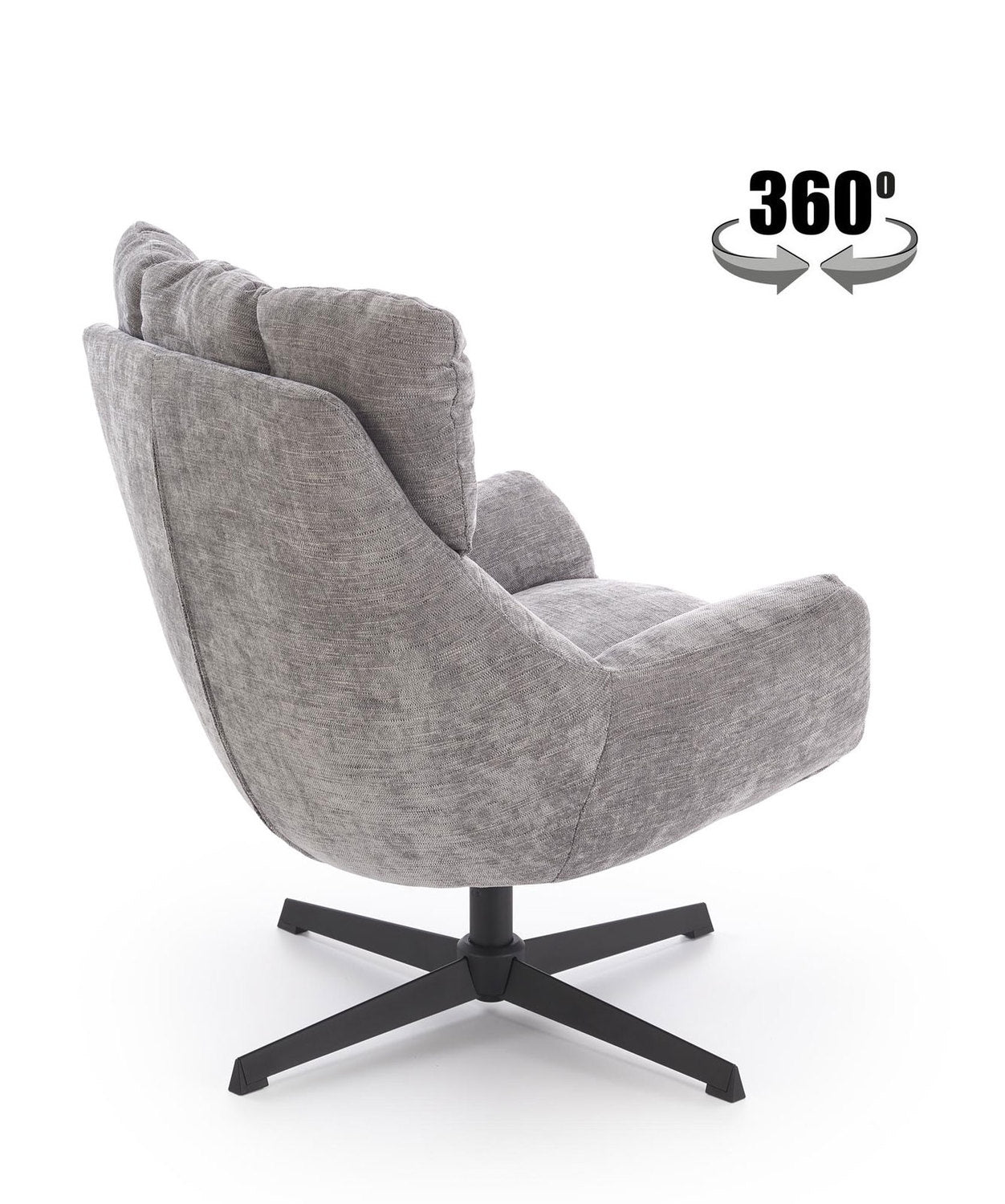 Krēsls Origo 72/79/87/46 cm pelēks