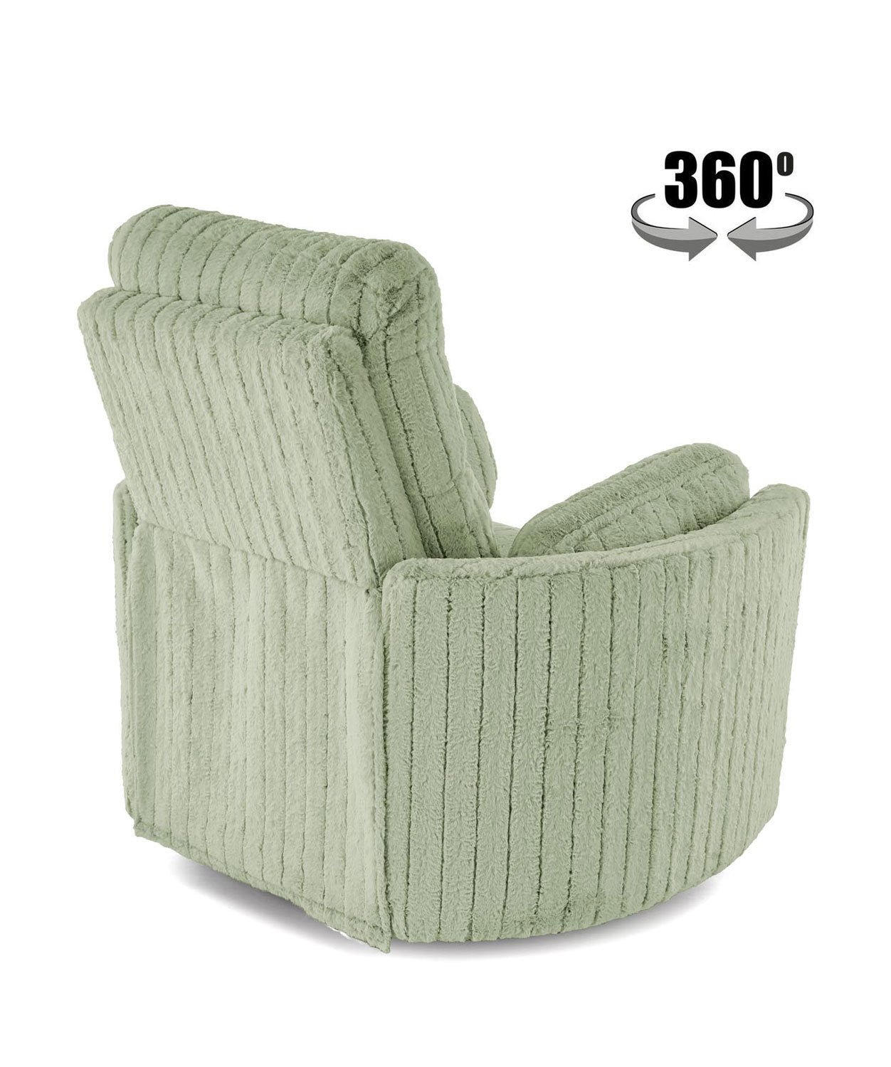 Krēsls Pegals 110/100–170/108–81/45 cm piparmētra