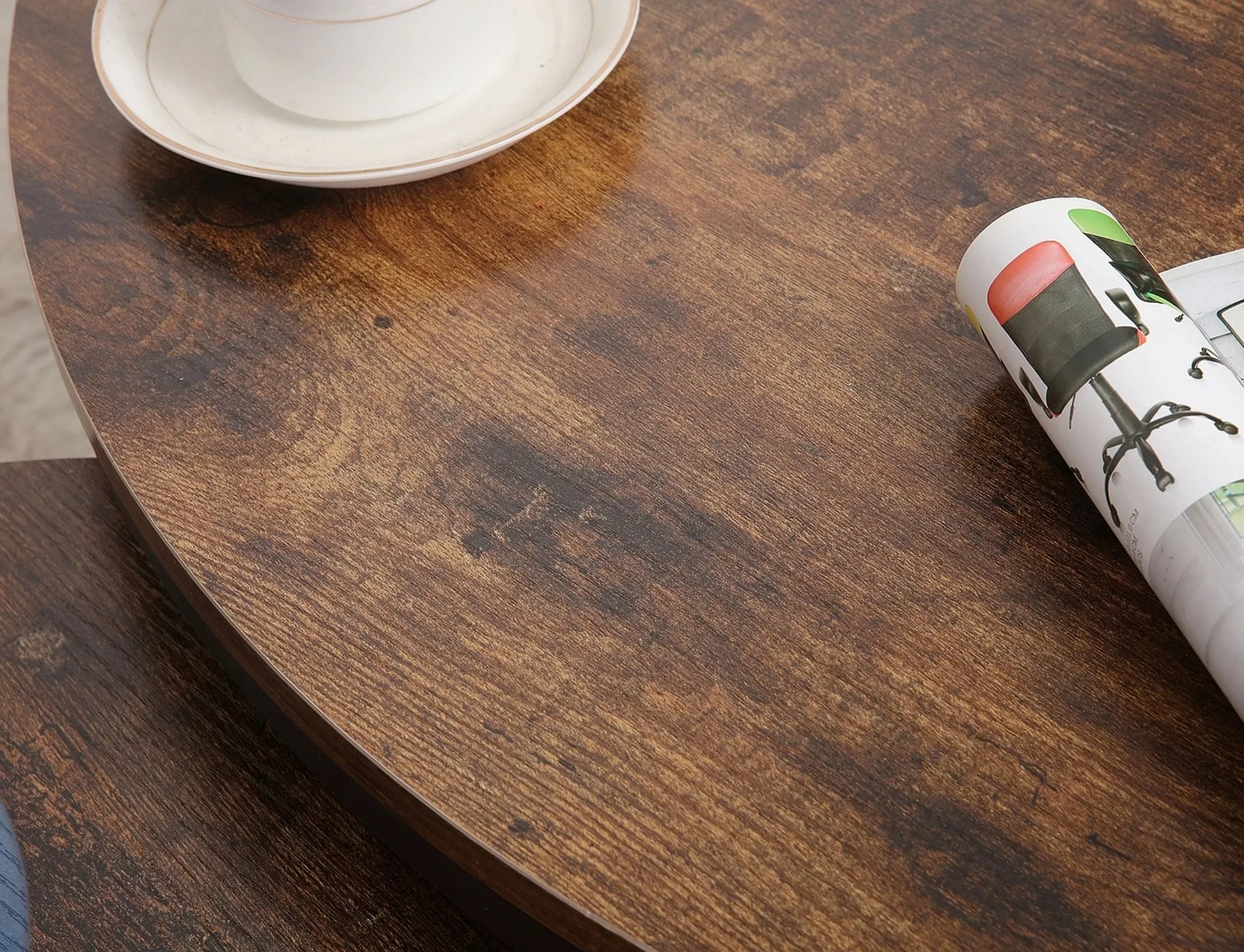 Kafijas galdiņš Ellaya 45/80 cm brūns/melns - N1 Home