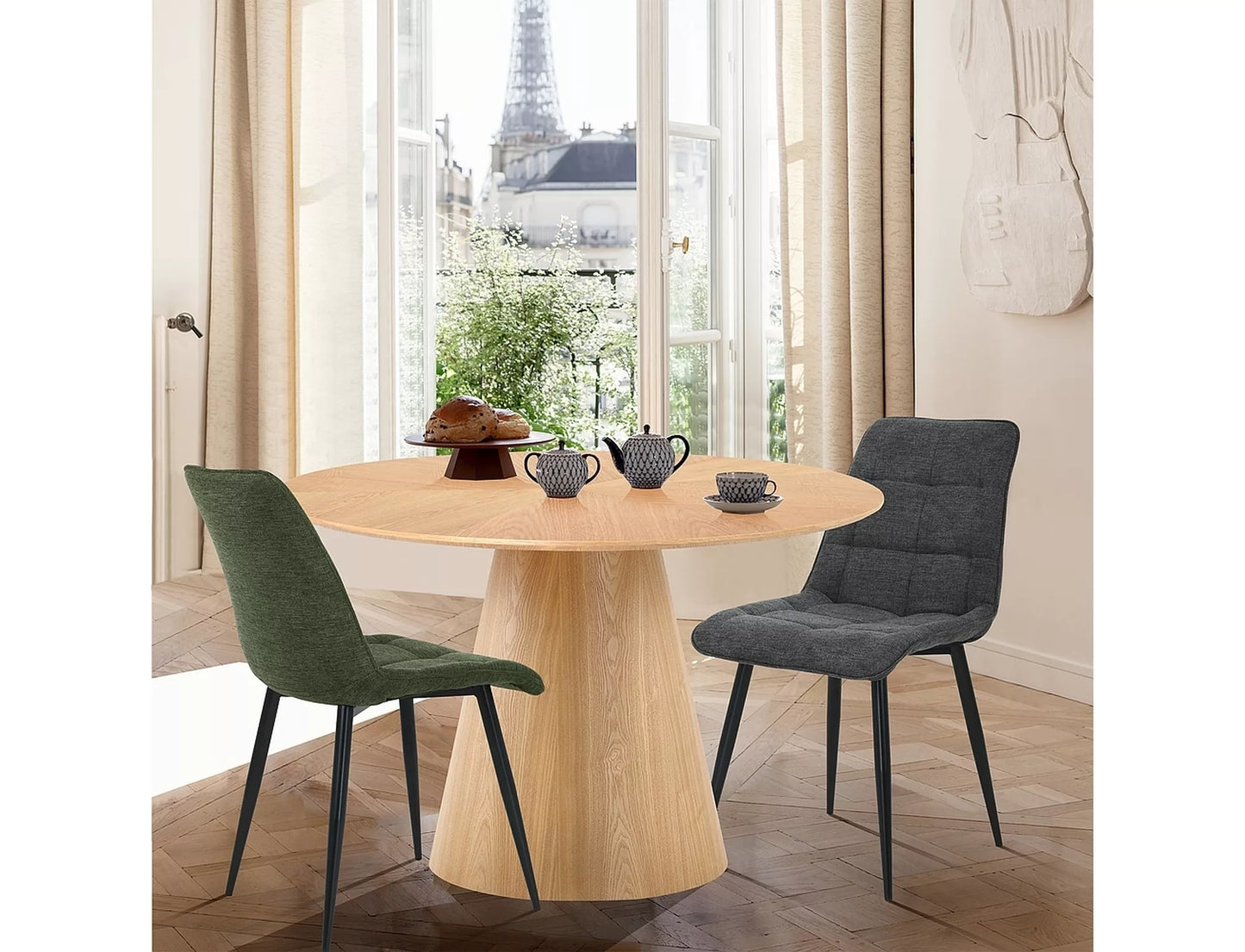 Galds Angs 120/75 cm ozols - N1 Home