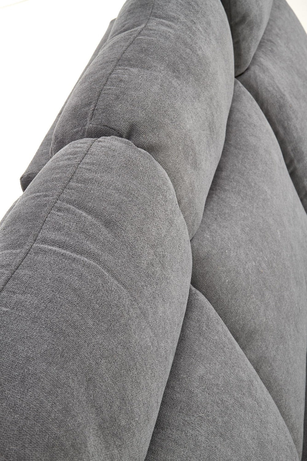 Dīvāns Osals 180/95-158/100-79/49 cm pelēks - N1 Home