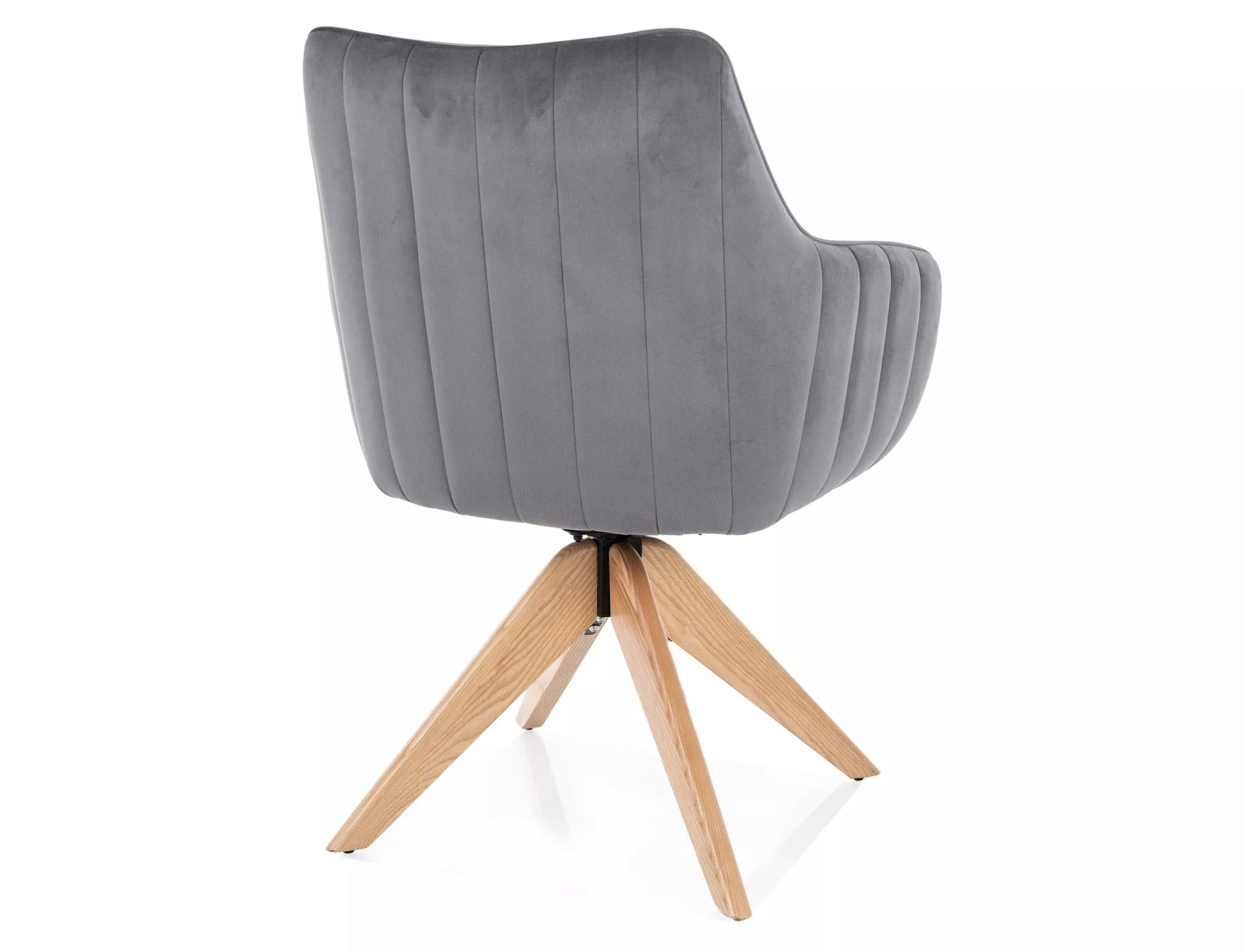 Krēsls Azali 61/86/44 cm pelēks/ozols - N1 Home