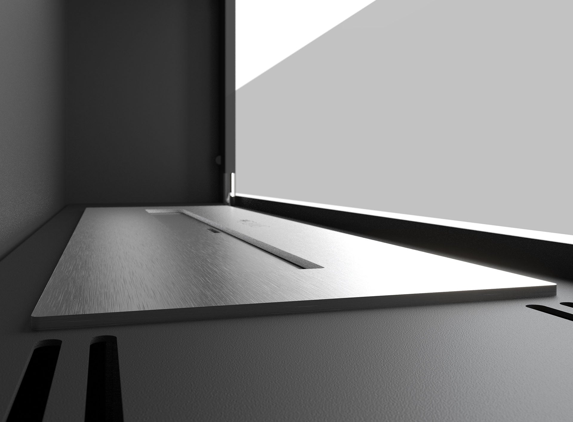 Biokamīns Frams 900 90/49/18 cm inox - N1 Home