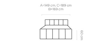 Gulta Fres 140/160/180 x 200 cm Austin 20 - N1 Home