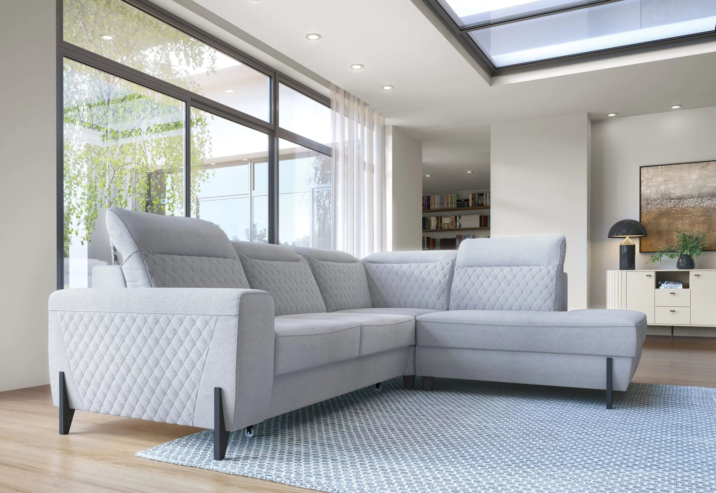 Dīvāns Freda 269/226/85 cm Bubble 07