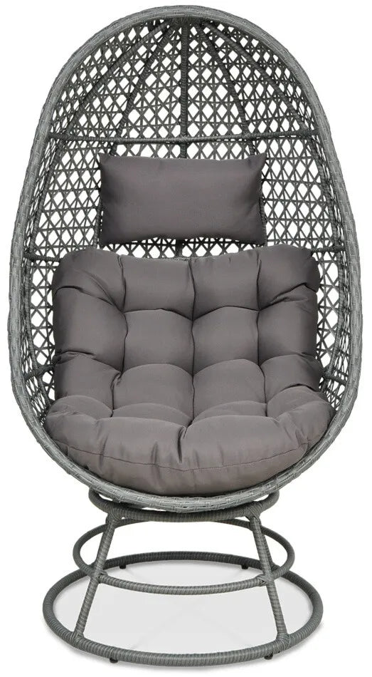 Grozāmais dārza krēsls Holy 82/80/147 cm pelēks - N1 Home