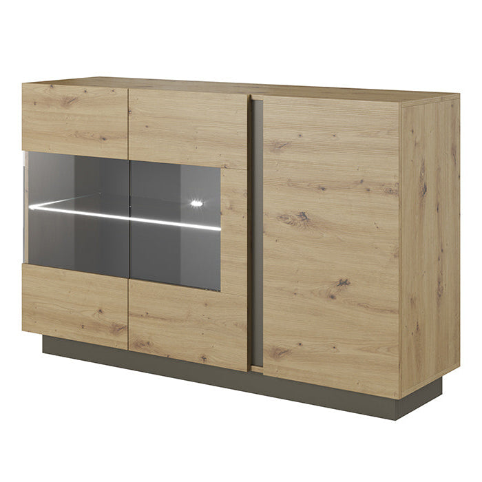 Kumode Arci 138,2/90,5/40 cm antracits/ozols - N1 Home