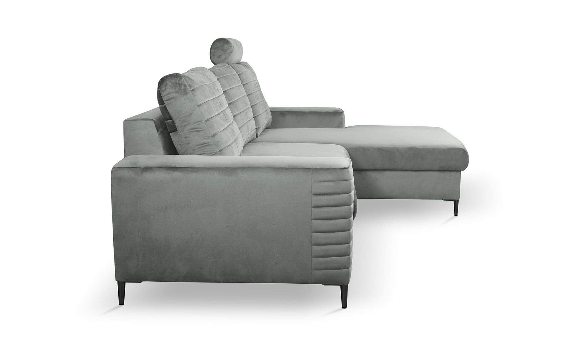 Dīvāns Colis 252/117,5/165 cm pelēks - N1 Home