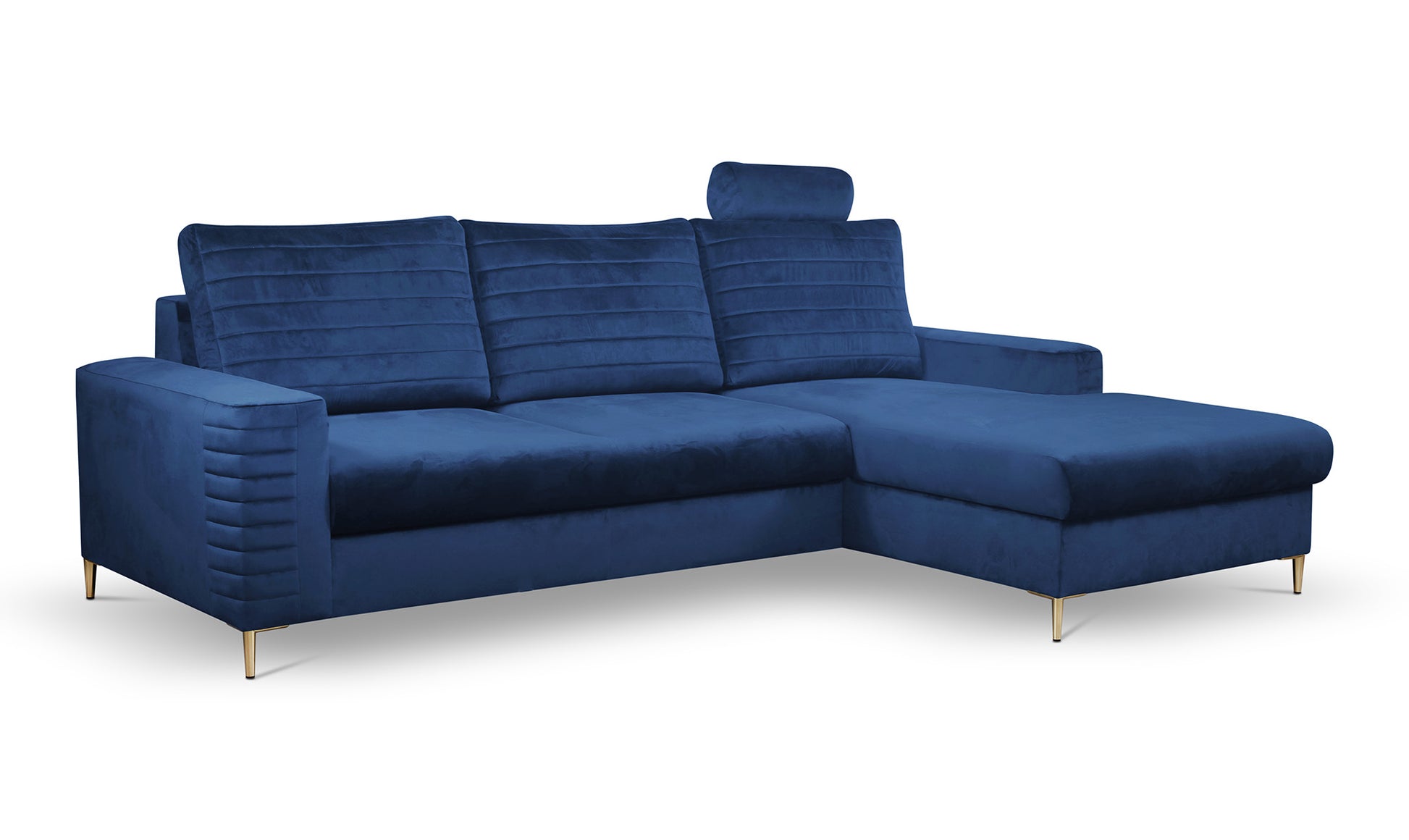 Dīvāns Colis 252/117,5/165 cm navy - N1 Home