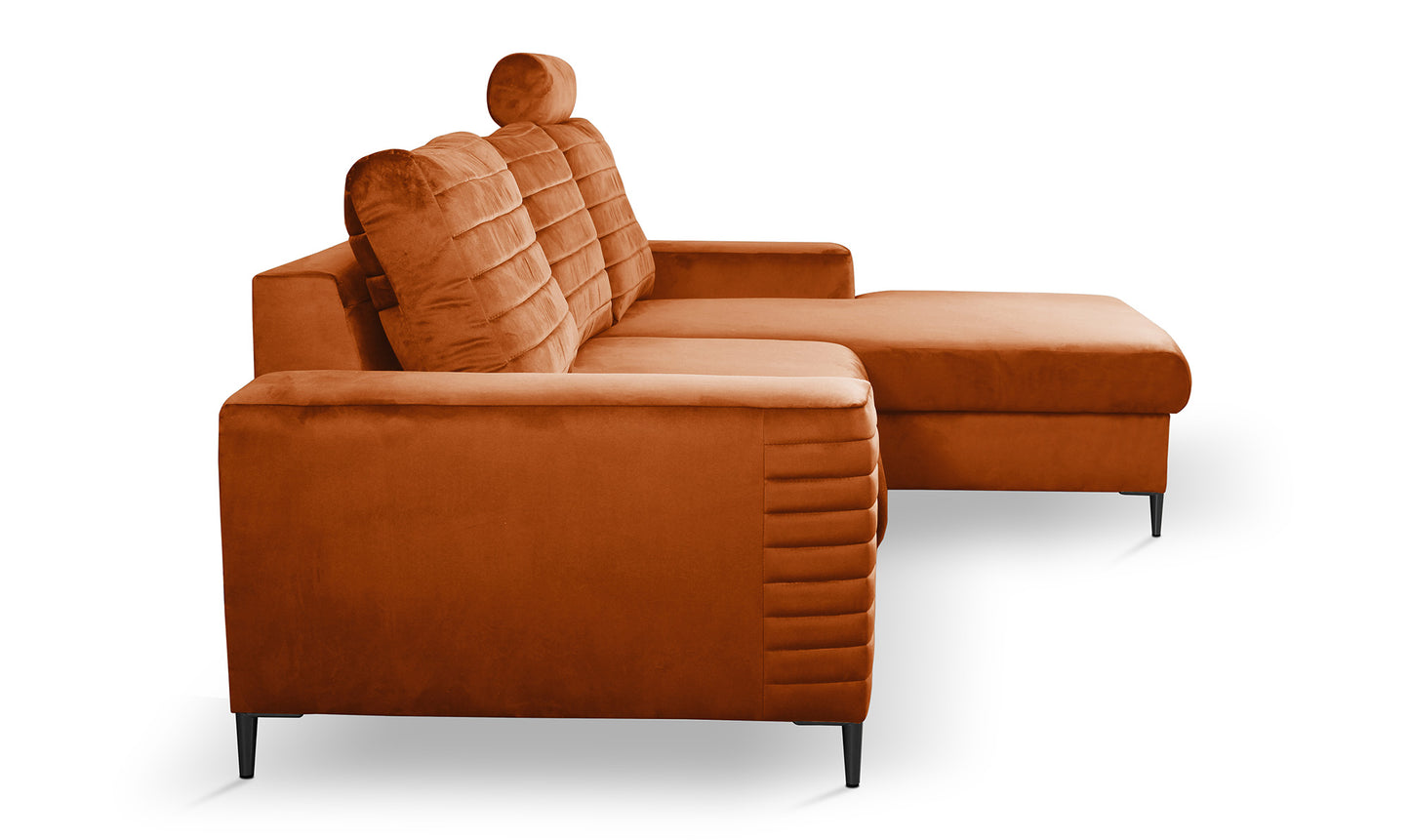 Dīvāns Colis 252/117,5/165 cm rust - N1 Home