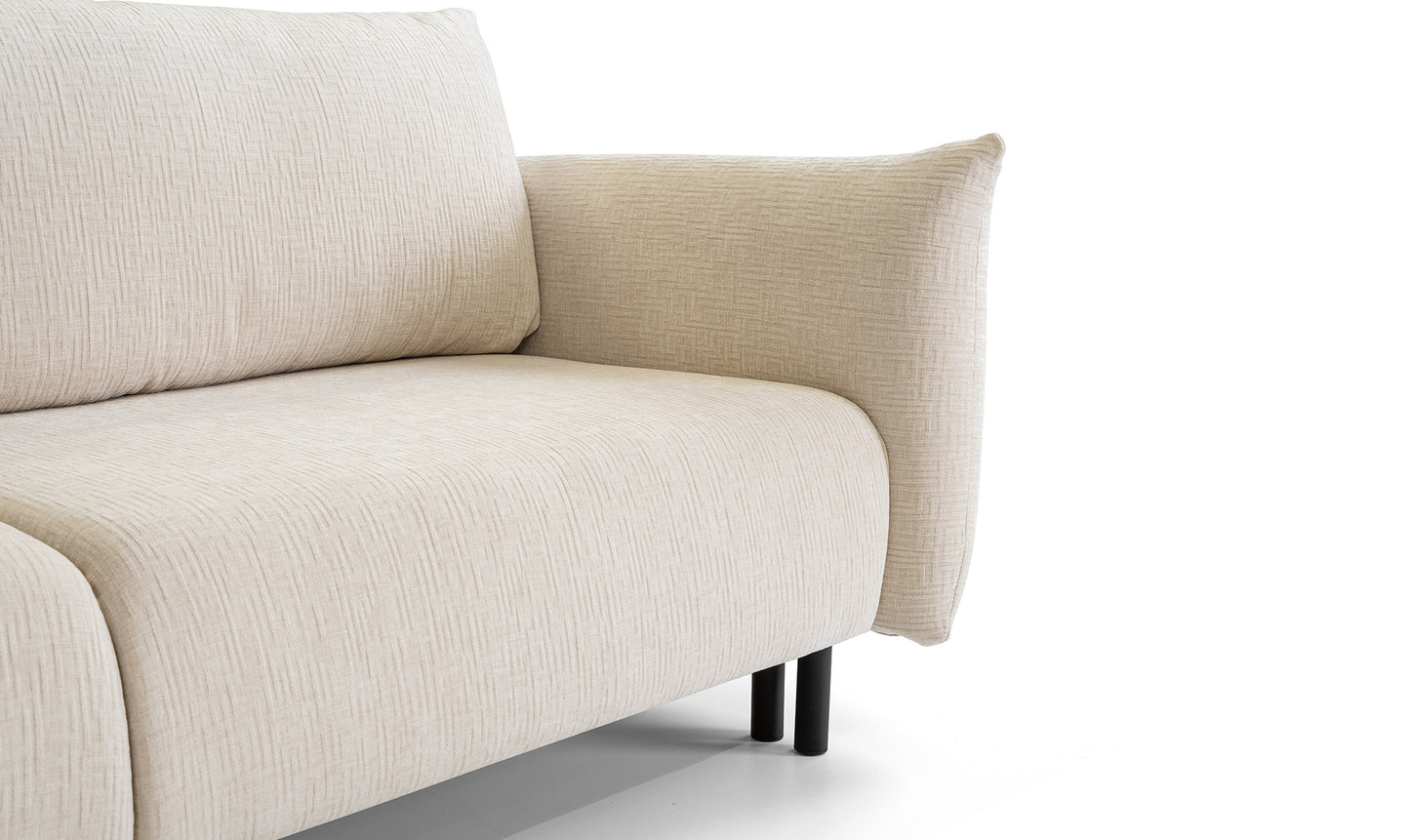 Dīvāns Adala 240/90/108 cm krēms - N1 Home