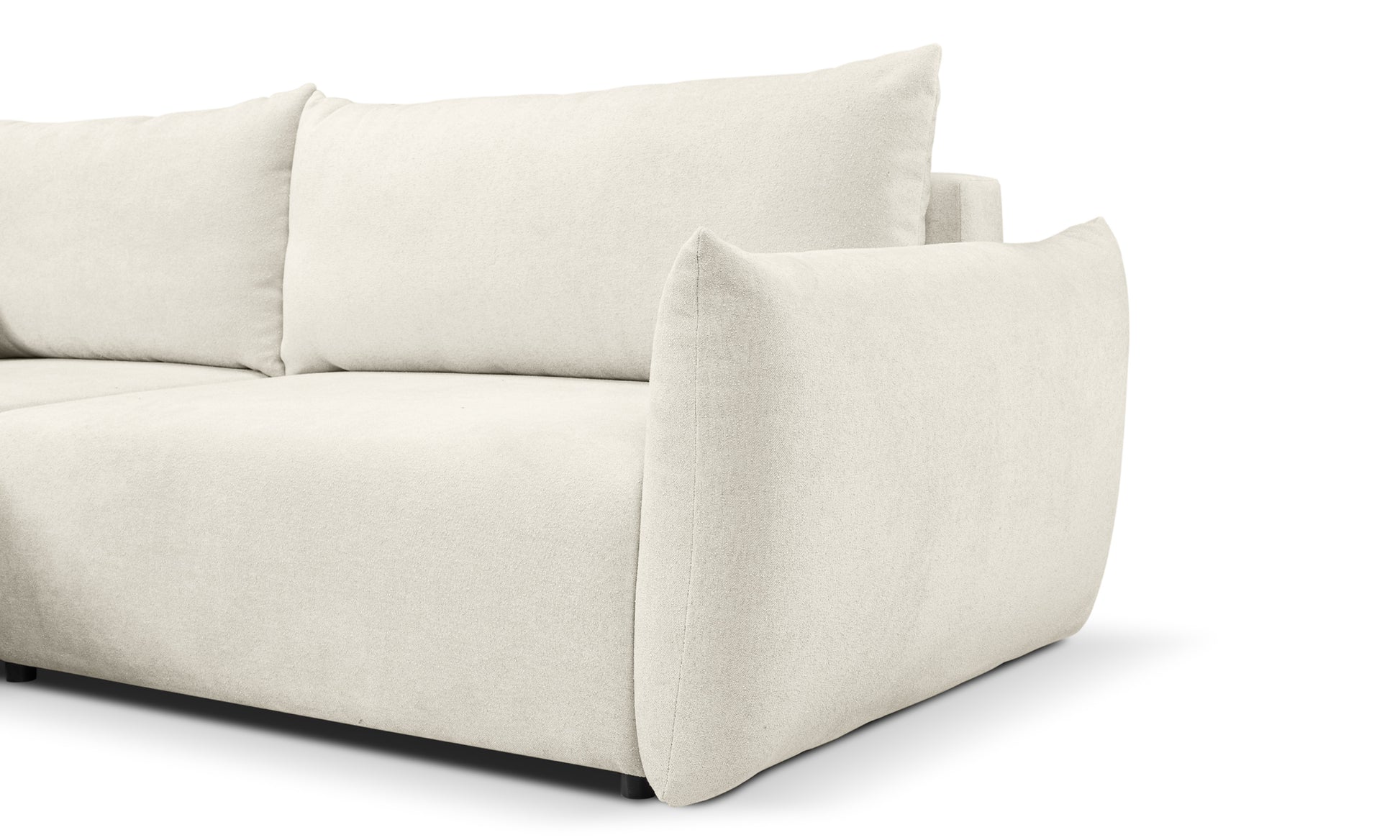 Dīvāns Alloreo 257/88/177 cm krēms - N1 Home