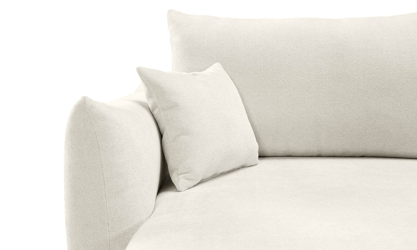 Dīvāns Alloreo 257/88/177 cm krēms - N1 Home