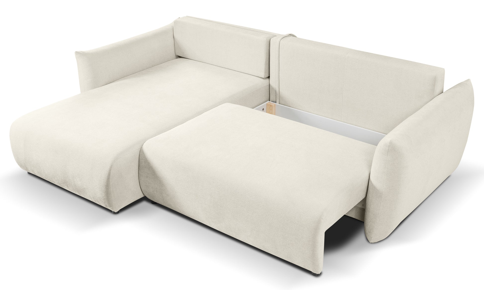 Dīvāns Alloreo 257/88/177 cm krēms - N1 Home