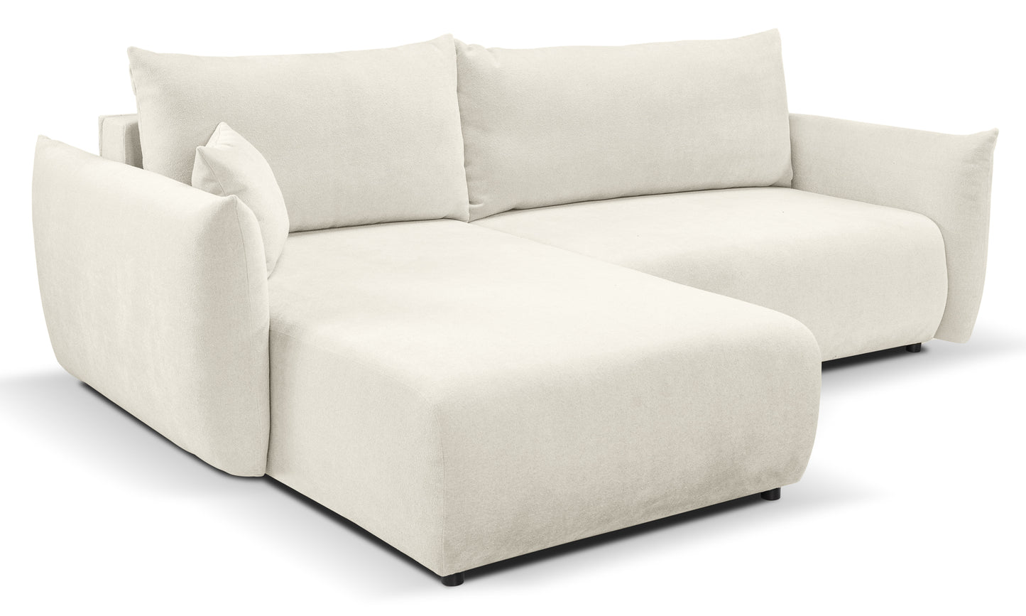 Dīvāns Alloreo 257/88/177 cm krēms - N1 Home