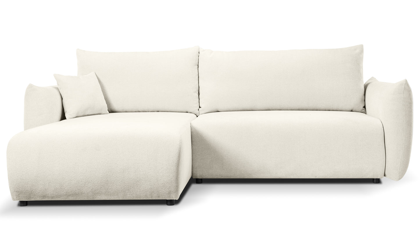 Dīvāns Alloreo 257/88/177 cm krēms - N1 Home