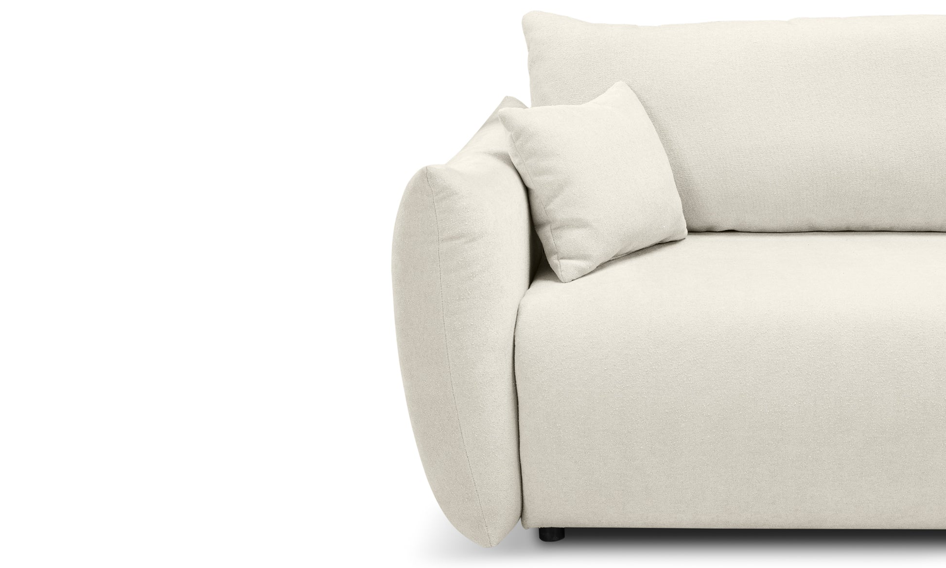 Dīvāns Alloreo 240/88/108 cm krēms - N1 Home