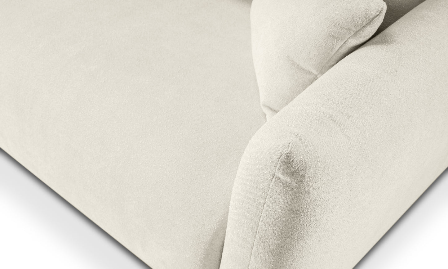 Dīvāns Alloreo 240/88/108 cm krēms - N1 Home