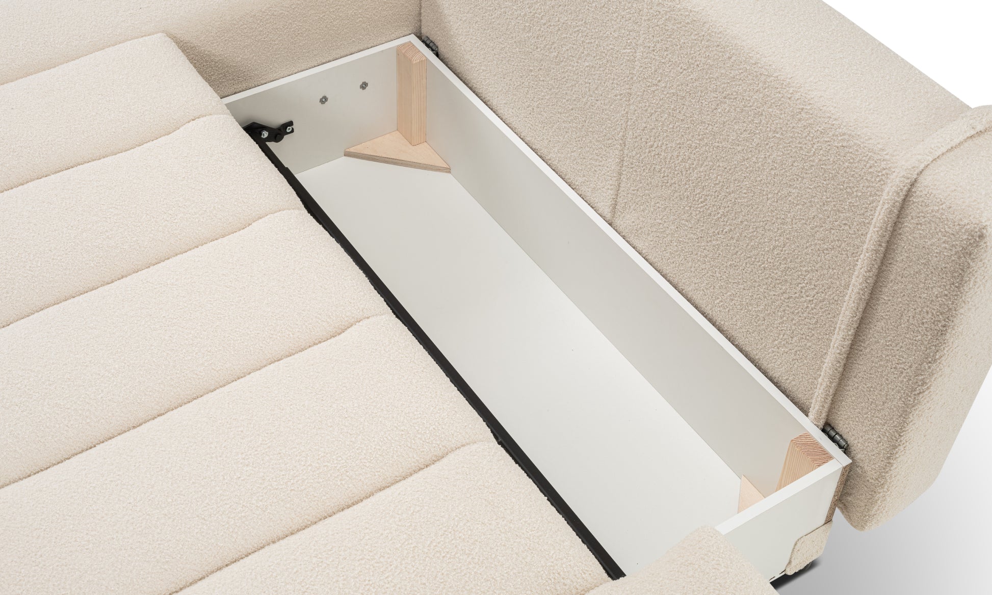 Dīvāns Baloos 276/88/176 cm krēms - N1 Home