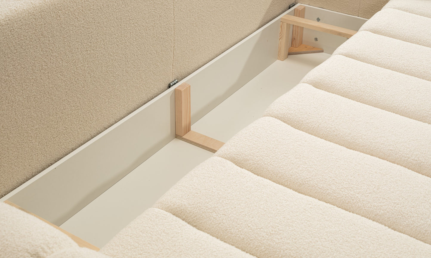 Dīvāns Safo 248/87/100 cm krēms - N1 Home