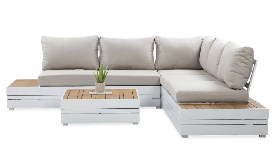 Dārza komplekts Marvi balts - N1 Home