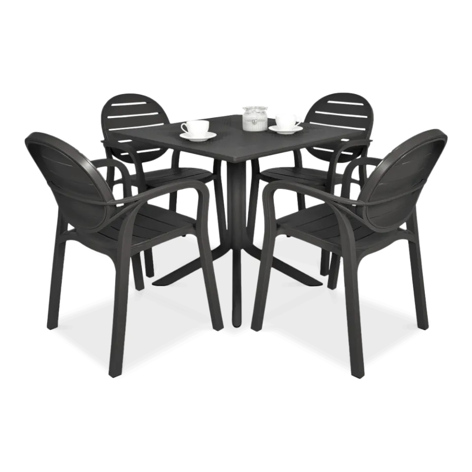 Dārza komplekts Narvi Palmi antracits - N1 Home