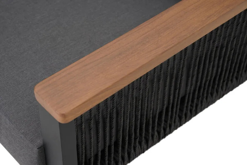 Dārza komplekts Askot 2 tumši pelēks - N1 Home