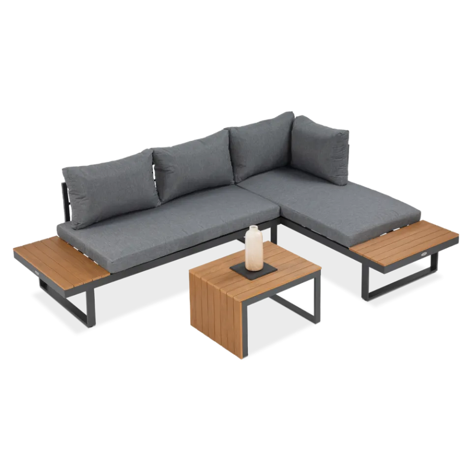 Dārza komplekts Tulis tumši pelēks - N1 Home